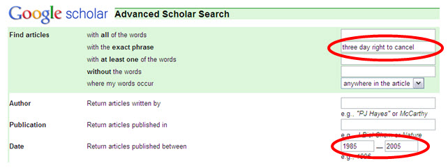Advanced Search