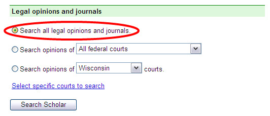 Legal opinions