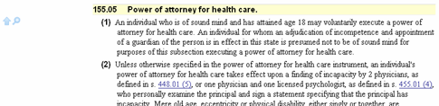 New Statutes Site
