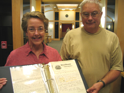Dennis Austen and Jane Colwin