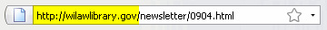 New Domain Name wilawlibrary.gov