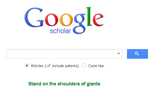 google scholar screenshot