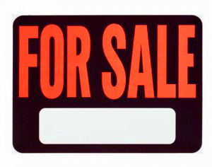 For Sale sign