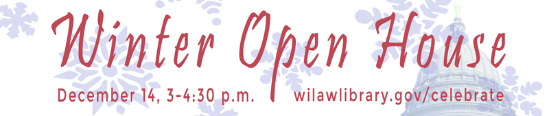 Winter open house banner