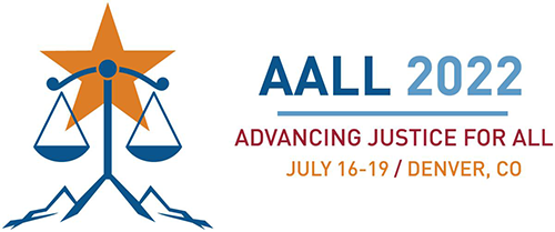 AALL 2022 conference logo