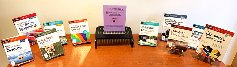 Nolo book display