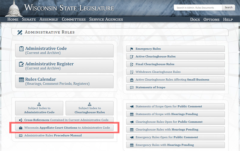 legislature website
