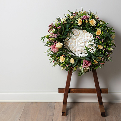 funeral wreath